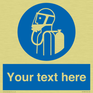 Custom use self contained breathing appliance